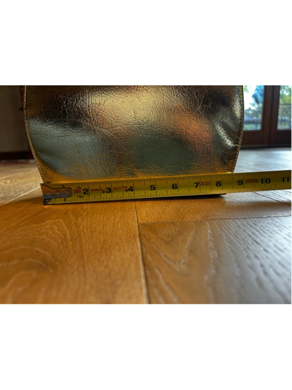 Vintage Theodore California Gold Metallic Evening Bag - Picture 8 of 9